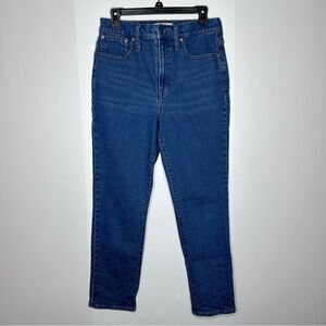 Madewell the perfect vintage jean blue denim high waisted size 29